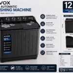 AIVOX 12KG SEMI AUTOMATIC WASHING MACHINE(VOX12SA0600)